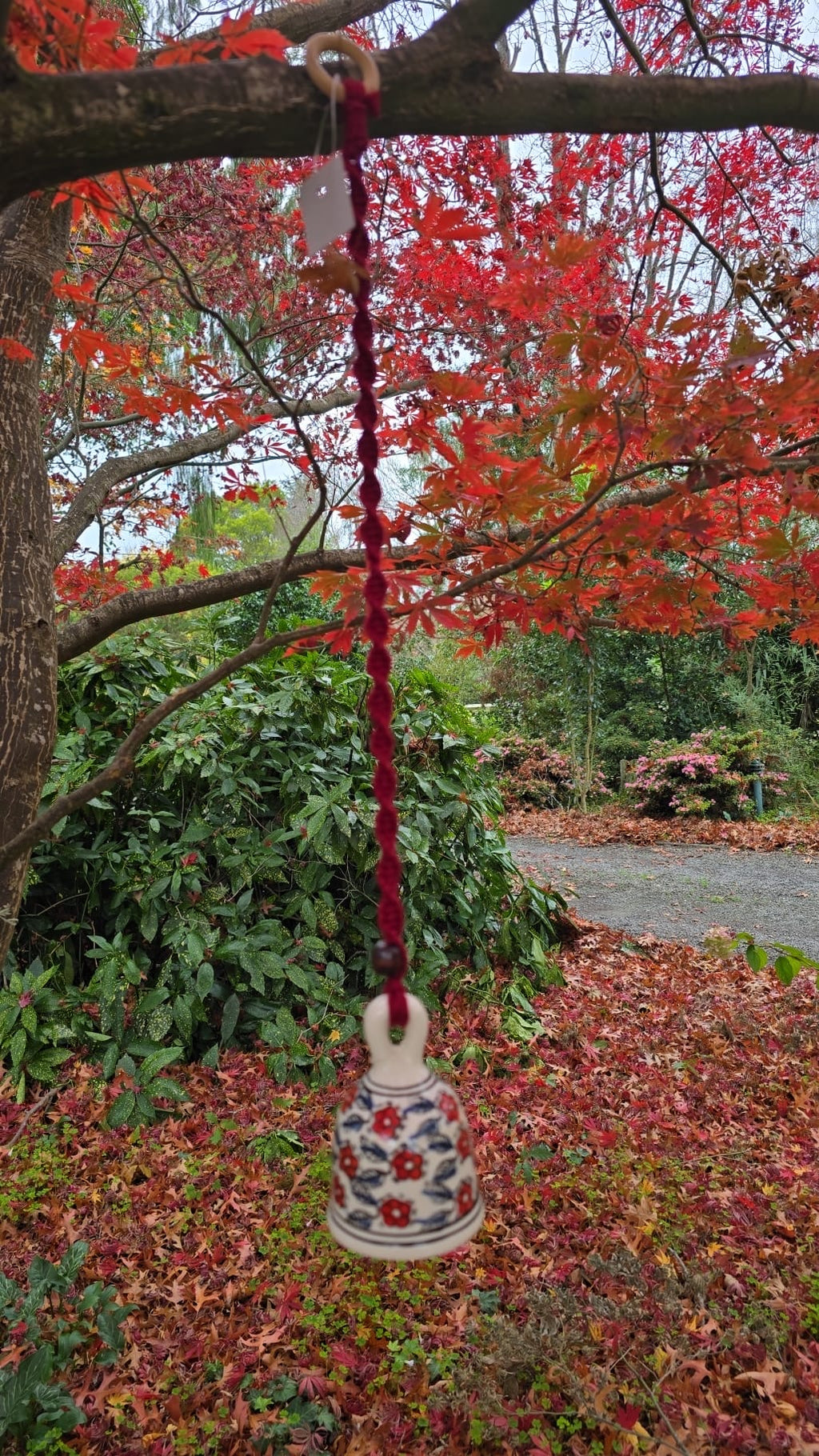 Wind chimes pair (Red)