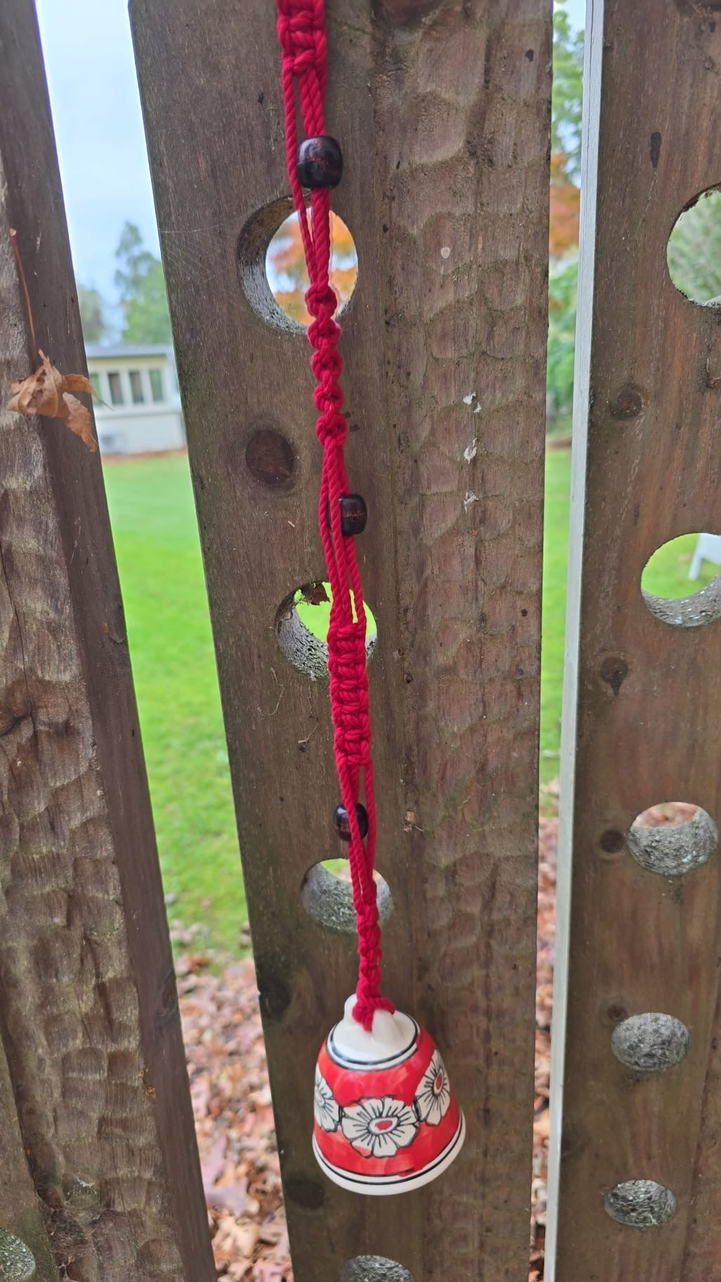 Wind chimes pair (Red)