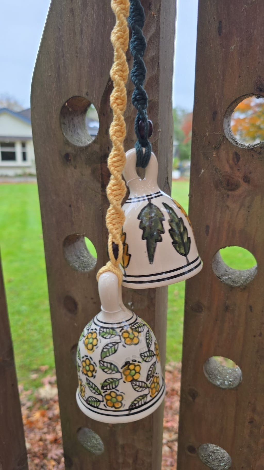 Wind chime pair (Yellow)