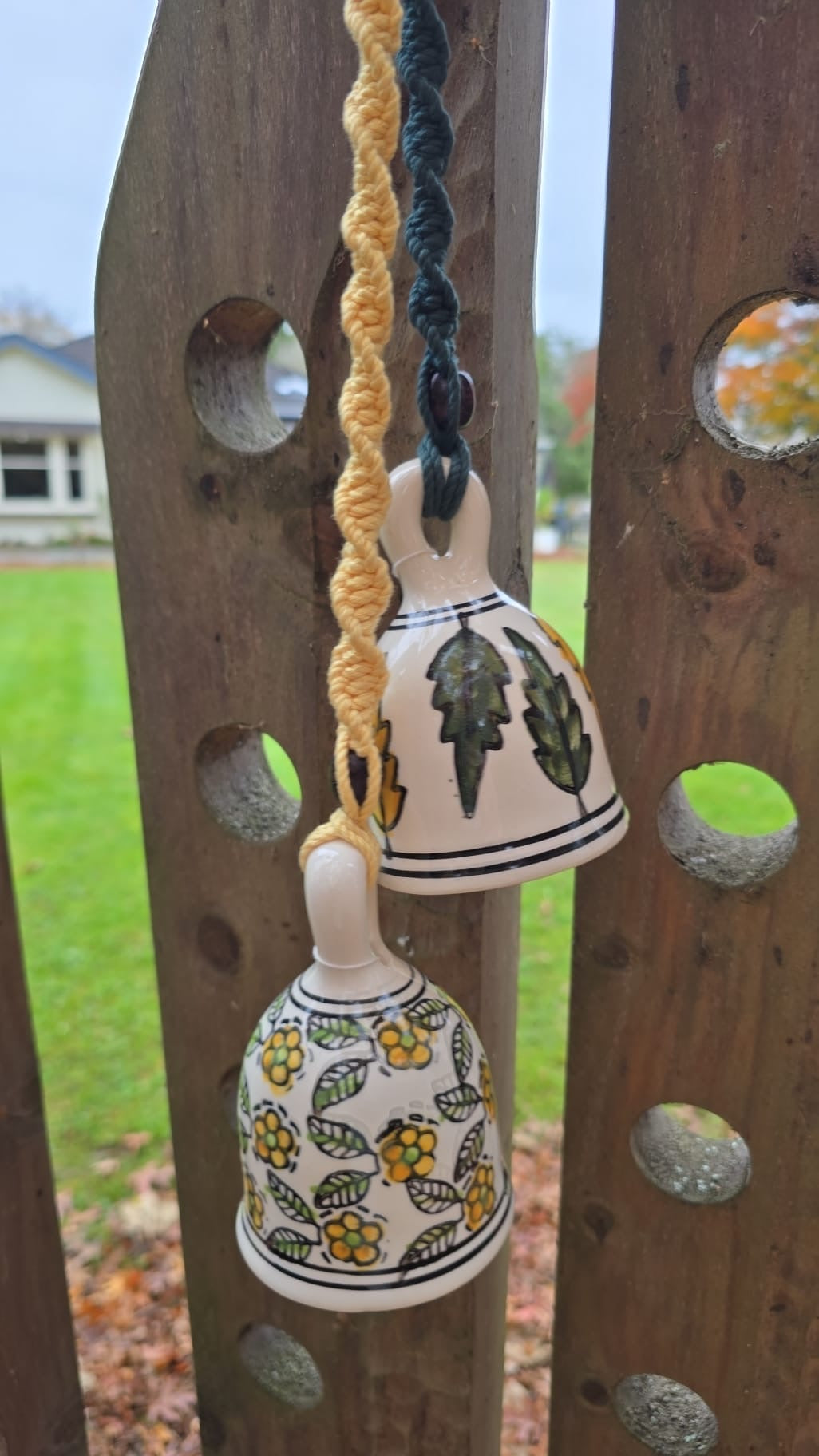 Wind chime pair (Yellow)